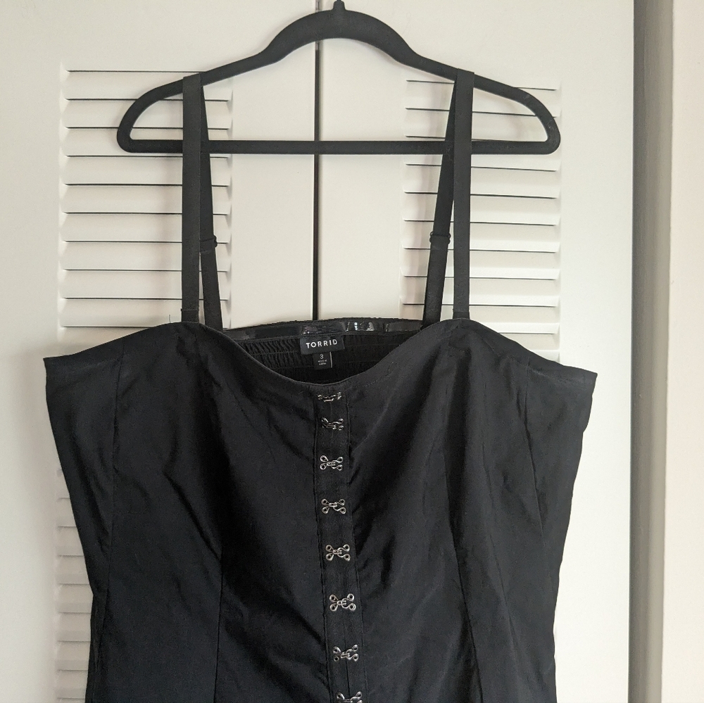 Torrid Black Crop Top